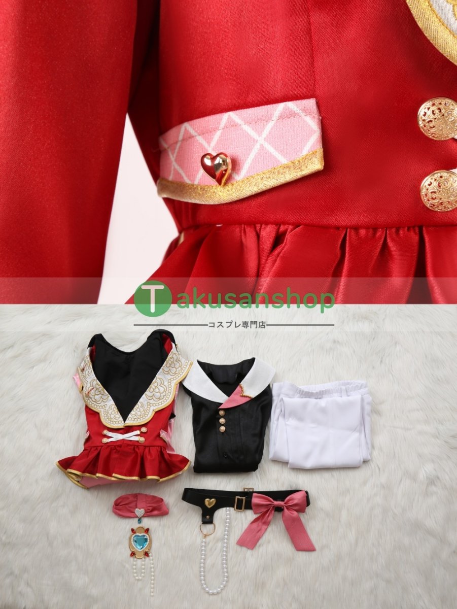 画像22: あんスタ あんさんぶるスターズ  試恋 ステップで踊るブコレクター Heart Collector バレンタイン Knights 鳴上嵐  朱桜司 月永レオ 瀬名泉 朔間凛月  風 コスチューム コスプレ衣装 オーダーメイド (22)