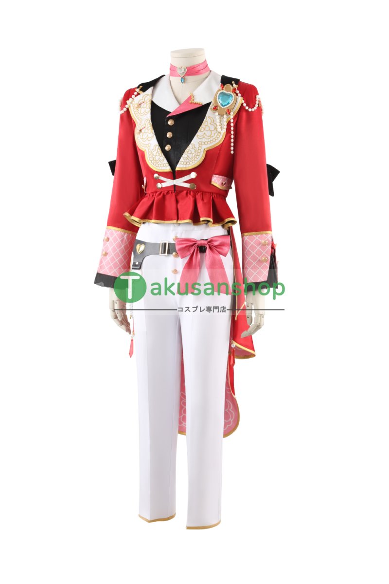 画像3: あんスタ あんさんぶるスターズ  試恋 ステップで踊るブコレクター Heart Collector バレンタイン Knights 鳴上嵐  朱桜司 月永レオ 瀬名泉 朔間凛月  風 コスチューム コスプレ衣装 オーダーメイド (3)