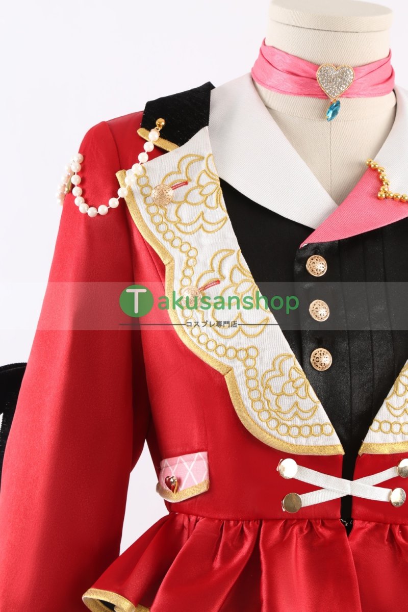 画像6: あんスタ あんさんぶるスターズ  試恋 ステップで踊るブコレクター Heart Collector バレンタイン Knights 鳴上嵐  朱桜司 月永レオ 瀬名泉 朔間凛月  風 コスチューム コスプレ衣装 オーダーメイド (6)