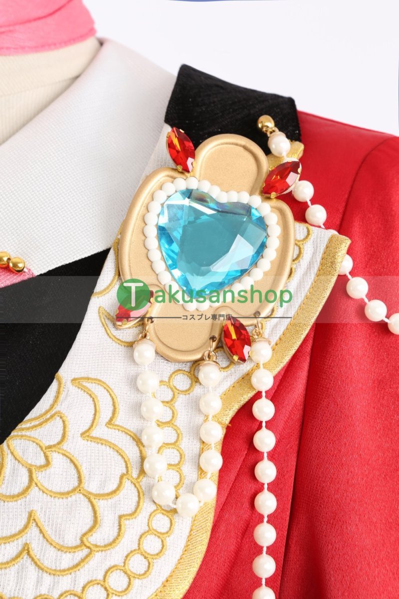 画像9: あんスタ あんさんぶるスターズ  試恋 ステップで踊るブコレクター Heart Collector バレンタイン Knights 鳴上嵐  朱桜司 月永レオ 瀬名泉 朔間凛月  風 コスチューム コスプレ衣装 オーダーメイド (9)