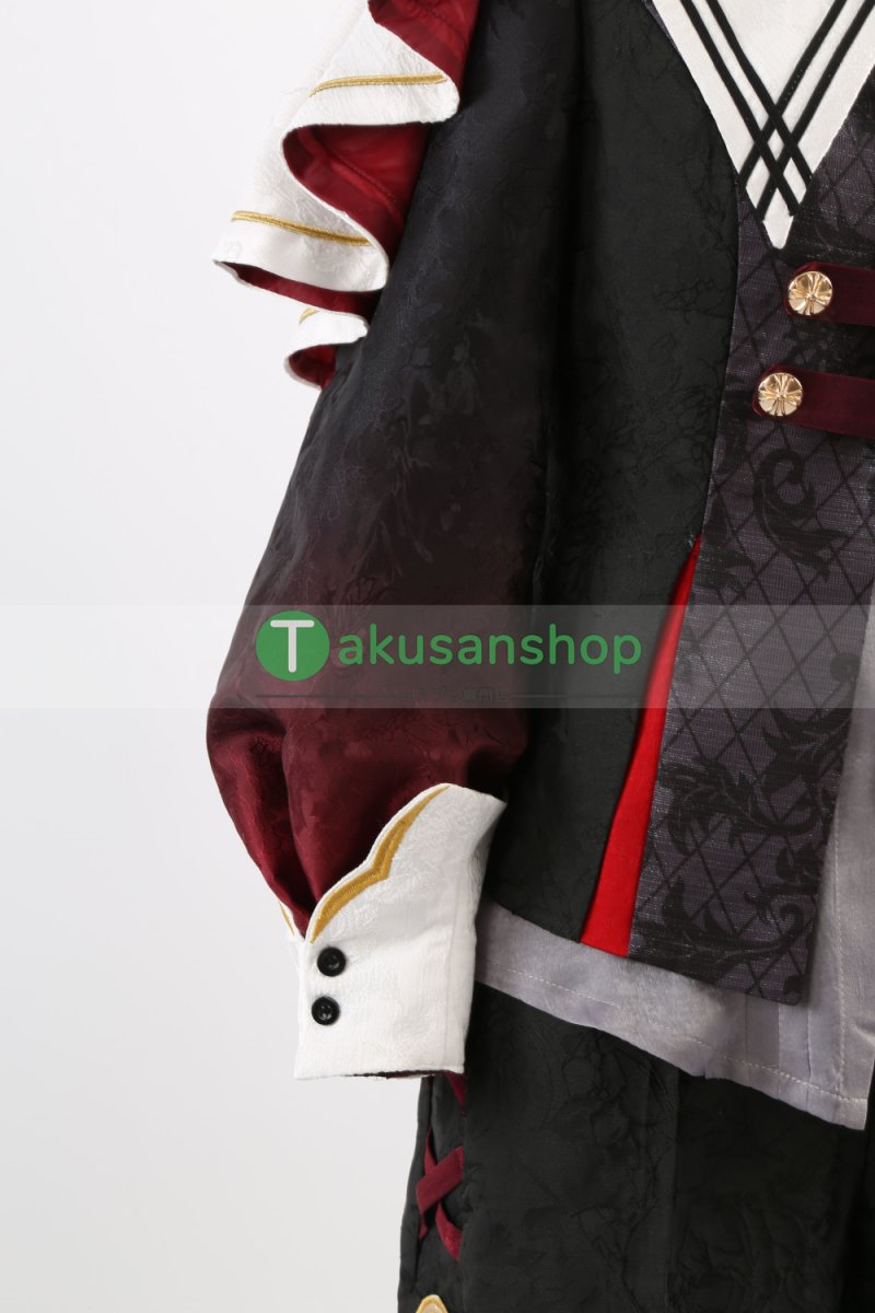 画像10: あんスタ あんさんぶるスターズ  Ha/Lo ハロ 堕天使たちの晩餐会 仙石忍 朱桜司 真白友也 ユメ  風 コスチューム コスプレ衣装 オーダーメイド (10)