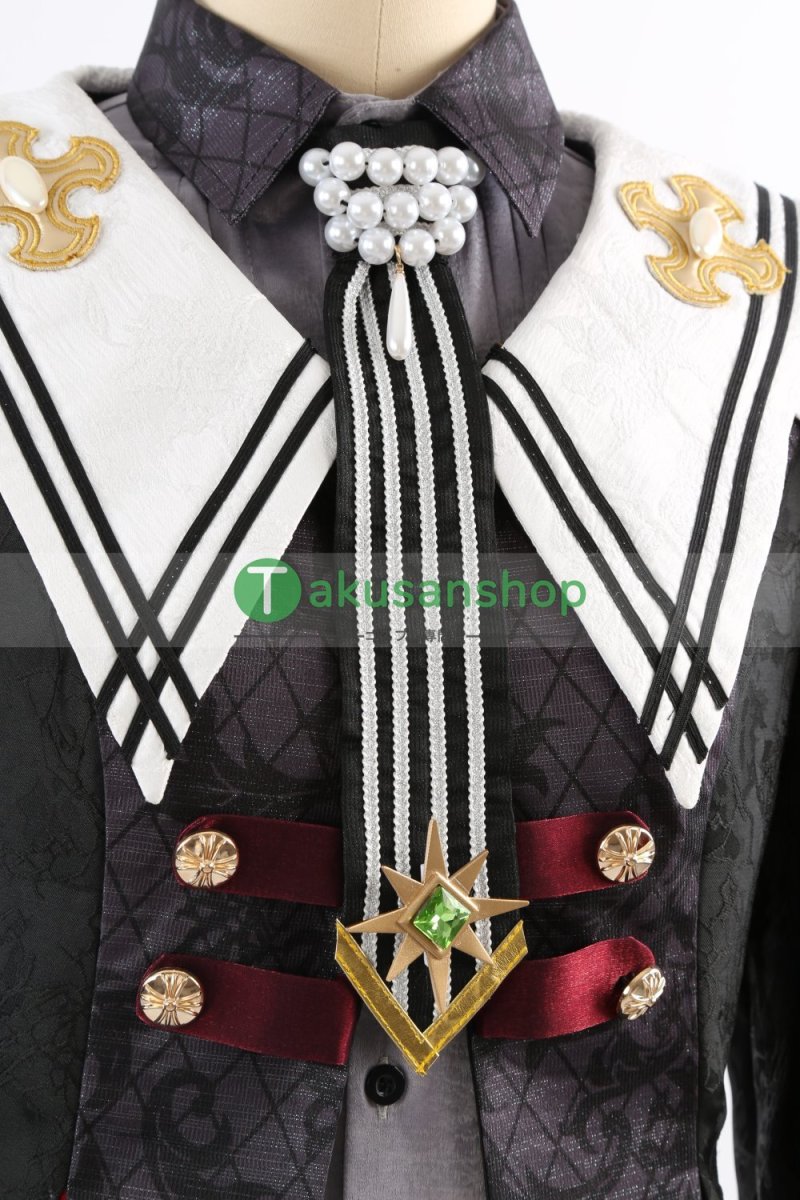 画像12: あんスタ あんさんぶるスターズ  Ha/Lo ハロ 堕天使たちの晩餐会 仙石忍 朱桜司 真白友也 ユメ  風 コスチューム コスプレ衣装 オーダーメイド (12)