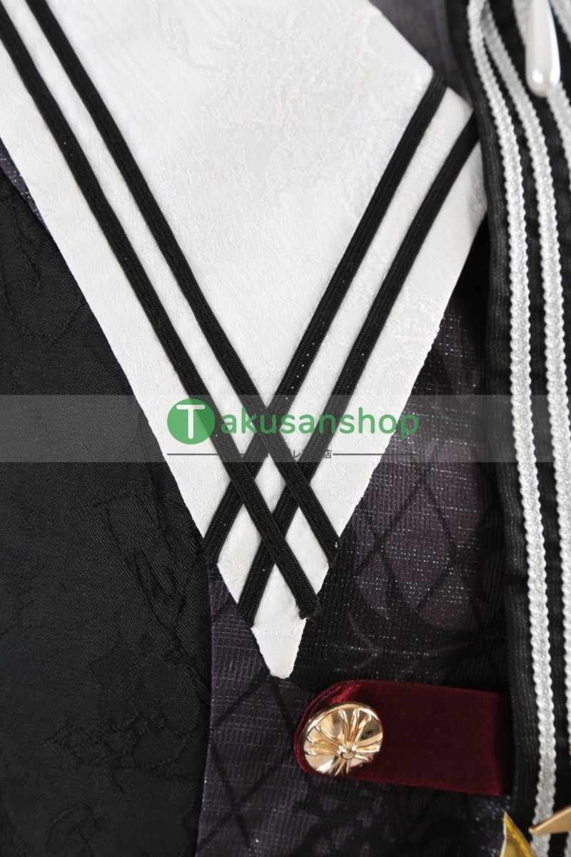 画像13: あんスタ あんさんぶるスターズ  Ha/Lo ハロ 堕天使たちの晩餐会 仙石忍 朱桜司 真白友也 ユメ  風 コスチューム コスプレ衣装 オーダーメイド (13)