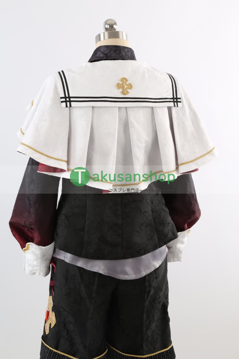 画像16: あんスタ あんさんぶるスターズ  Ha/Lo ハロ 堕天使たちの晩餐会 仙石忍 朱桜司 真白友也 ユメ  風 コスチューム コスプレ衣装 オーダーメイド (16)