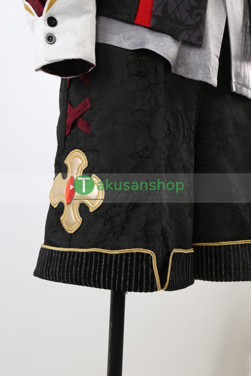 画像17: あんスタ あんさんぶるスターズ  Ha/Lo ハロ 堕天使たちの晩餐会 仙石忍 朱桜司 真白友也 ユメ  風 コスチューム コスプレ衣装 オーダーメイド (17)