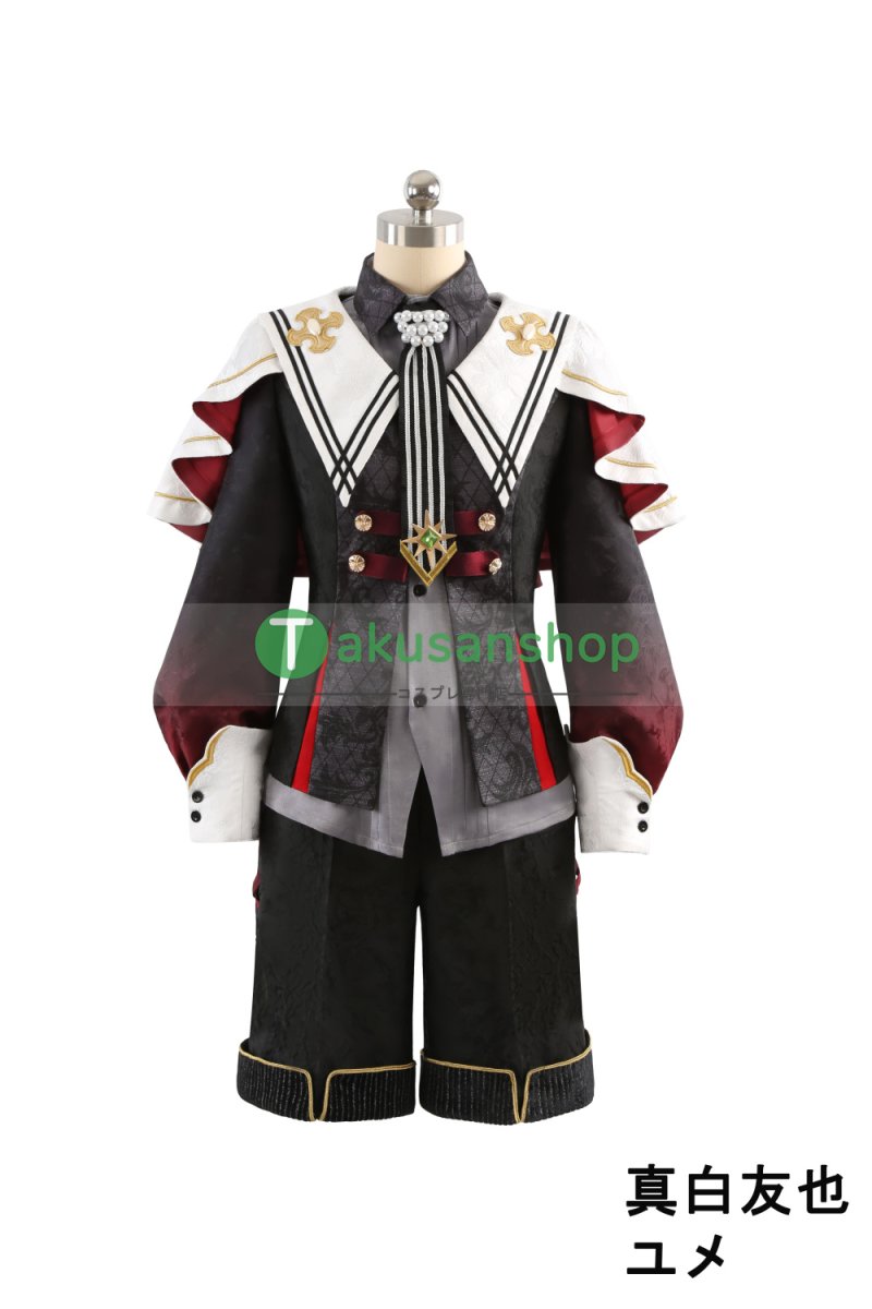 画像29: あんスタ あんさんぶるスターズ  Ha/Lo ハロ 堕天使たちの晩餐会 仙石忍 朱桜司 真白友也 ユメ  風 コスチューム コスプレ衣装 オーダーメイド (29)