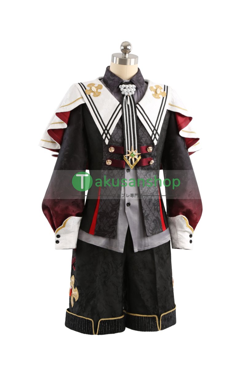 画像3: あんスタ あんさんぶるスターズ  Ha/Lo ハロ 堕天使たちの晩餐会 仙石忍 朱桜司 真白友也 ユメ  風 コスチューム コスプレ衣装 オーダーメイド (3)