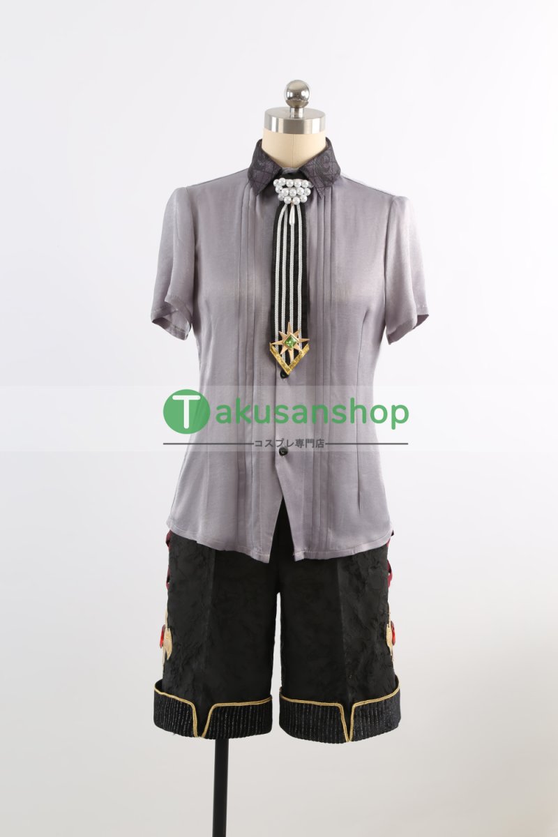 画像6: あんスタ あんさんぶるスターズ  Ha/Lo ハロ 堕天使たちの晩餐会 仙石忍 朱桜司 真白友也 ユメ  風 コスチューム コスプレ衣装 オーダーメイド (6)