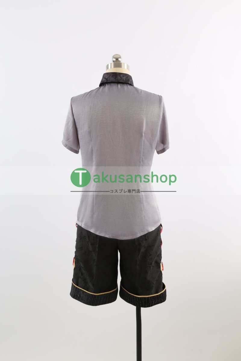 画像7: あんスタ あんさんぶるスターズ  Ha/Lo ハロ 堕天使たちの晩餐会 仙石忍 朱桜司 真白友也 ユメ  風 コスチューム コスプレ衣装 オーダーメイド (7)