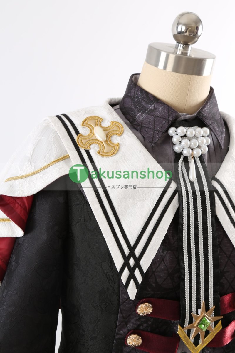 画像8: あんスタ あんさんぶるスターズ  Ha/Lo ハロ 堕天使たちの晩餐会 仙石忍 朱桜司 真白友也 ユメ  風 コスチューム コスプレ衣装 オーダーメイド (8)