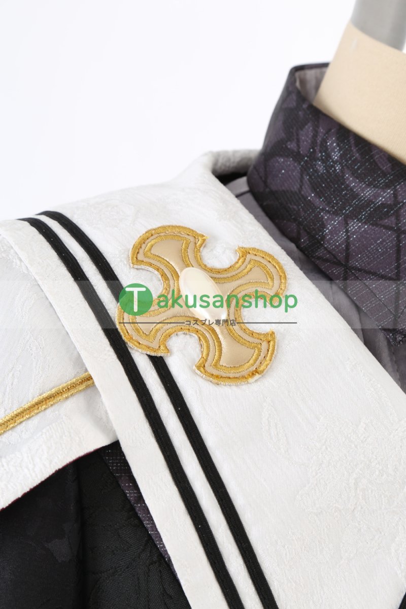 画像9: あんスタ あんさんぶるスターズ  Ha/Lo ハロ 堕天使たちの晩餐会 仙石忍 朱桜司 真白友也 ユメ  風 コスチューム コスプレ衣装 オーダーメイド (9)