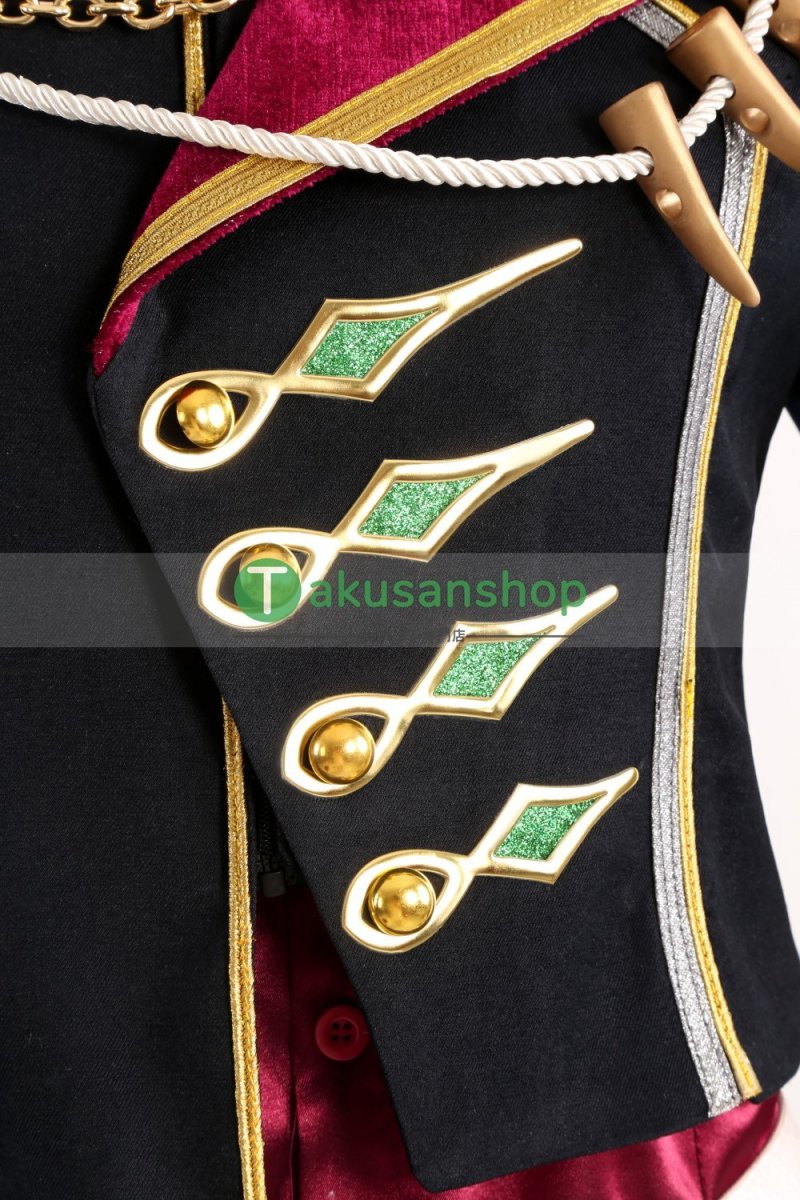 画像9: あんスタ あんさんぶるスターズ  Slither ウロボロスと地底の住処  円環のRefraction 七種茨 乱凪砂 巴日和 漣ジュン 風 コスチューム コスプレ衣装 オーダーメイド (9)