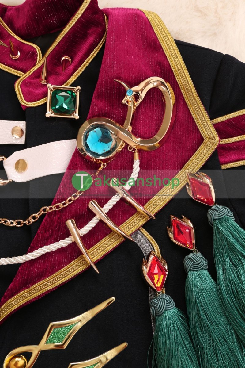 画像20: あんスタ あんさんぶるスターズ  Slither ウロボロスと地底の住処  円環のRefraction 七種茨 乱凪砂 巴日和 漣ジュン 風 コスチューム コスプレ衣装 オーダーメイド (20)