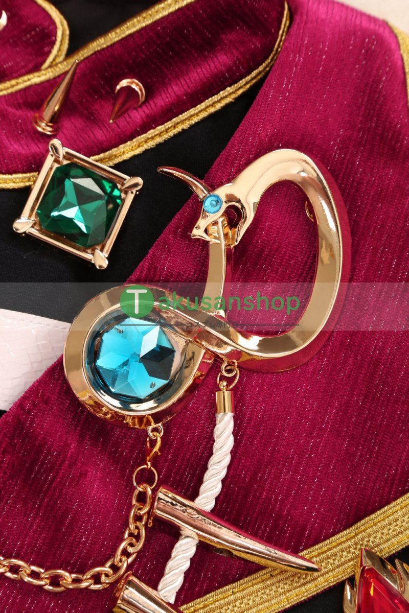 画像21: あんスタ あんさんぶるスターズ  Slither ウロボロスと地底の住処  円環のRefraction 七種茨 乱凪砂 巴日和 漣ジュン 風 コスチューム コスプレ衣装 オーダーメイド (21)