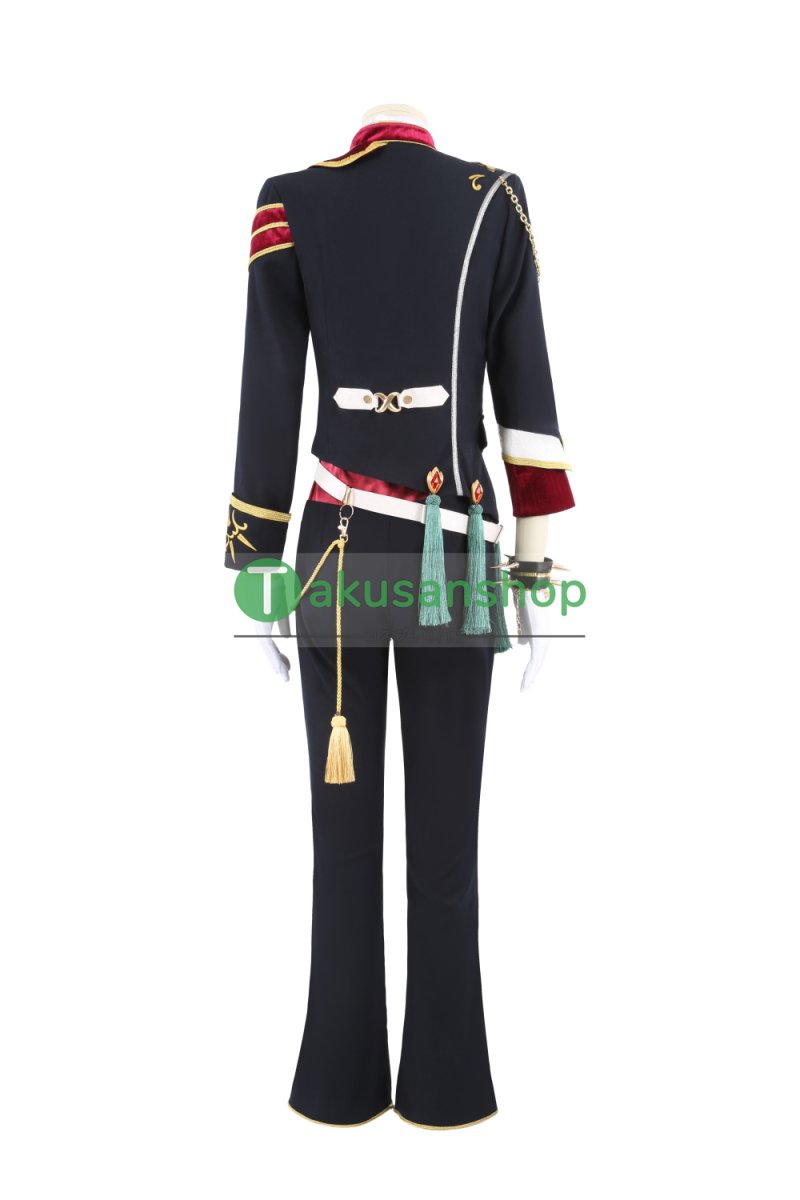 画像4: あんスタ あんさんぶるスターズ  Slither ウロボロスと地底の住処  円環のRefraction 七種茨 乱凪砂 巴日和 漣ジュン 風 コスチューム コスプレ衣装 オーダーメイド (4)