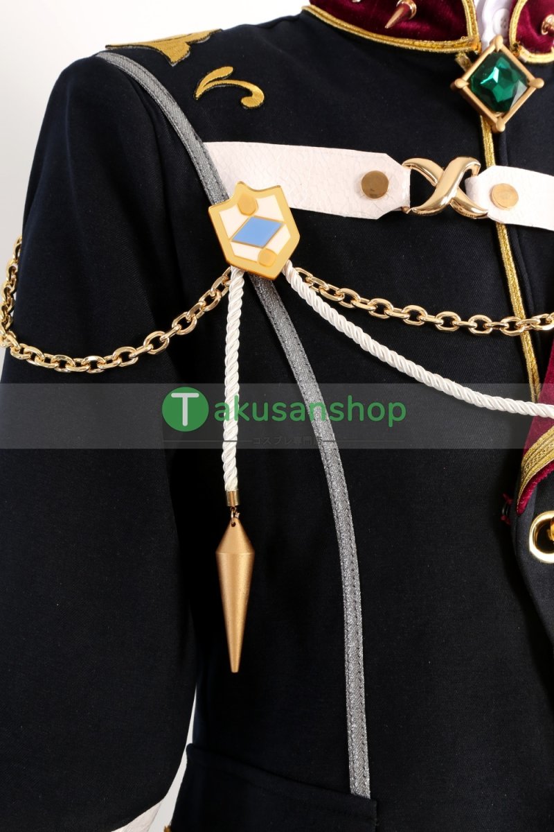 画像6: あんスタ あんさんぶるスターズ  Slither ウロボロスと地底の住処  円環のRefraction 七種茨 乱凪砂 巴日和 漣ジュン 風 コスチューム コスプレ衣装 オーダーメイド (6)