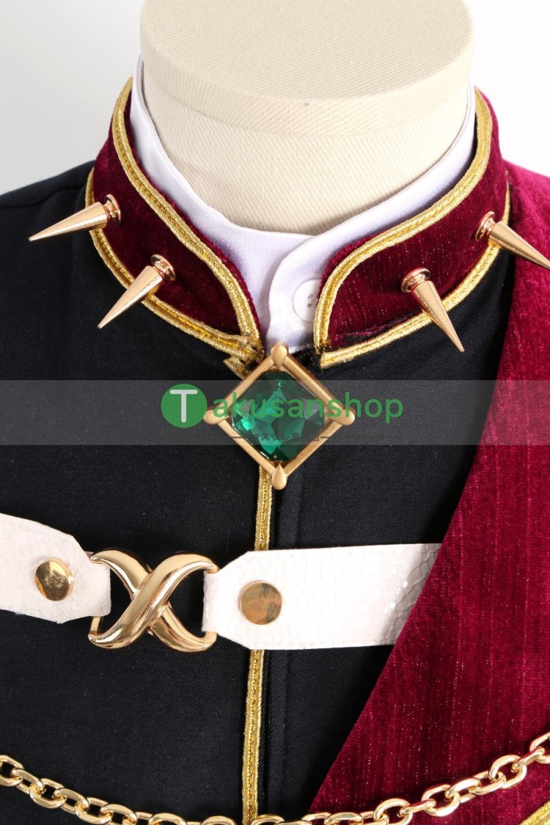 画像7: あんスタ あんさんぶるスターズ  Slither ウロボロスと地底の住処  円環のRefraction 七種茨 乱凪砂 巴日和 漣ジュン 風 コスチューム コスプレ衣装 オーダーメイド (7)