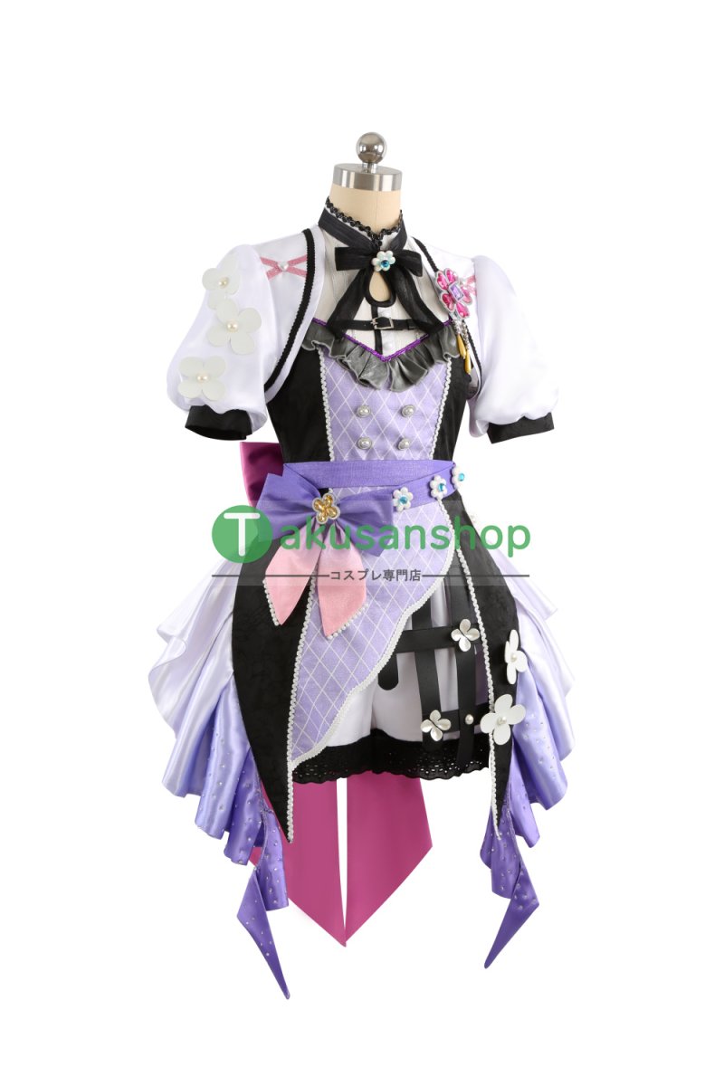 画像2: あんスタ あんさんぶるスターズ   導く夢世界  花群冬芽 ユメ  風 コスチューム コスプレ衣装 オーダーメイド (2)