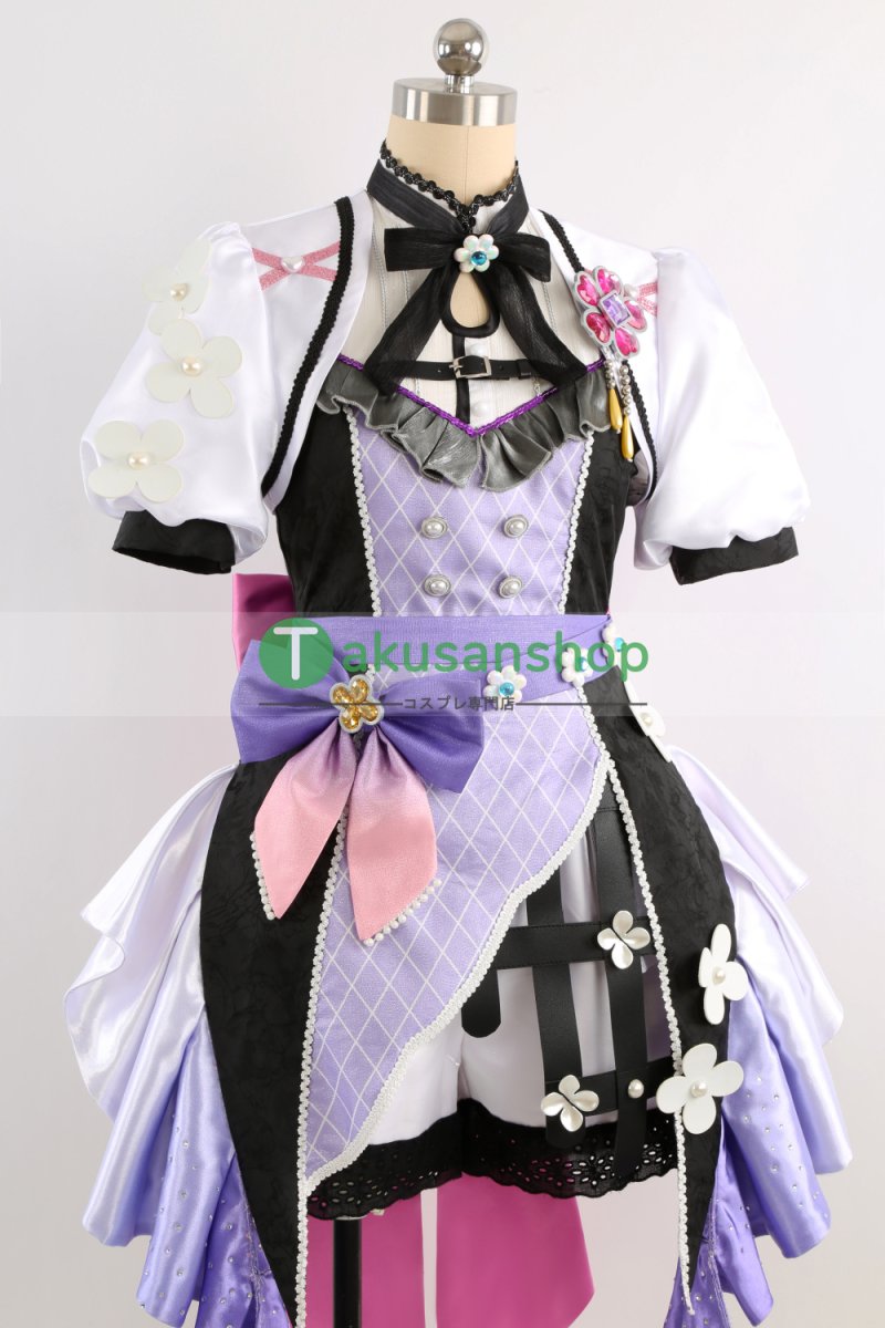 画像5: あんスタ あんさんぶるスターズ   導く夢世界  花群冬芽 ユメ  風 コスチューム コスプレ衣装 オーダーメイド (5)