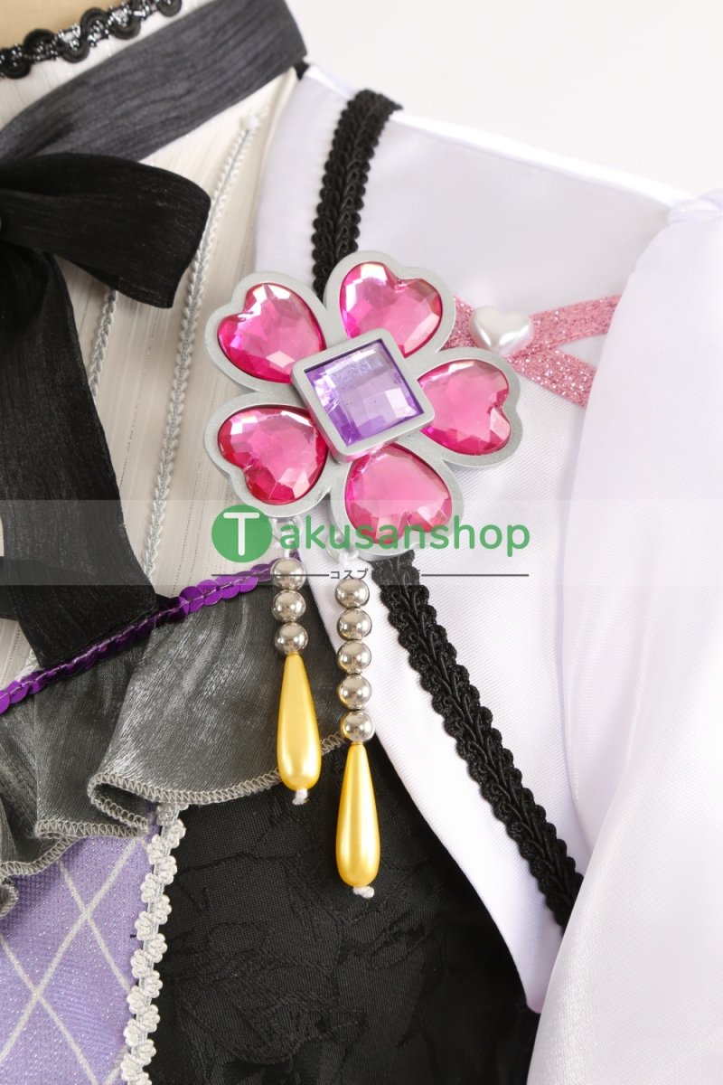 画像9: あんスタ あんさんぶるスターズ   導く夢世界  花群冬芽 ユメ  風 コスチューム コスプレ衣装 オーダーメイド (9)