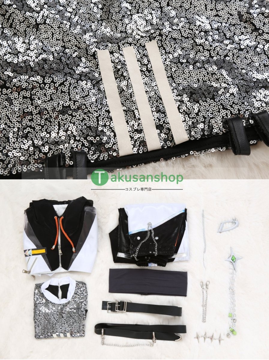 画像24: あんスタ あんさんぶるスターズ   MODE/D LOCK YOUR GAZE  衣更真緒 守沢千秋 巴日和 月永レオ  風 コスチューム コスプレ衣装 オーダーメイド (24)