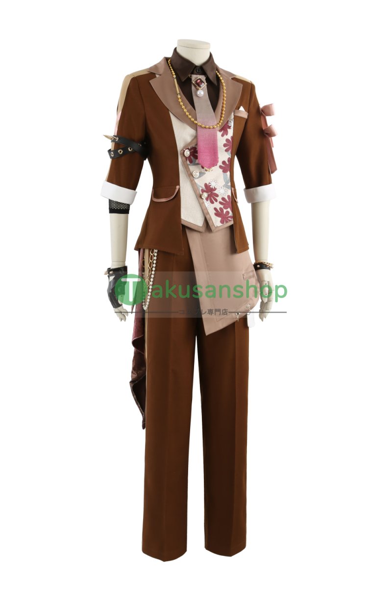 画像2: あんスタ あんさんぶるスターズ  バレンタインクロススカウト devoted to you PURE 天城一彩 神崎颯馬 三毛縞斑 風 コスチューム コスプレ衣装 オーダーメイド (2)