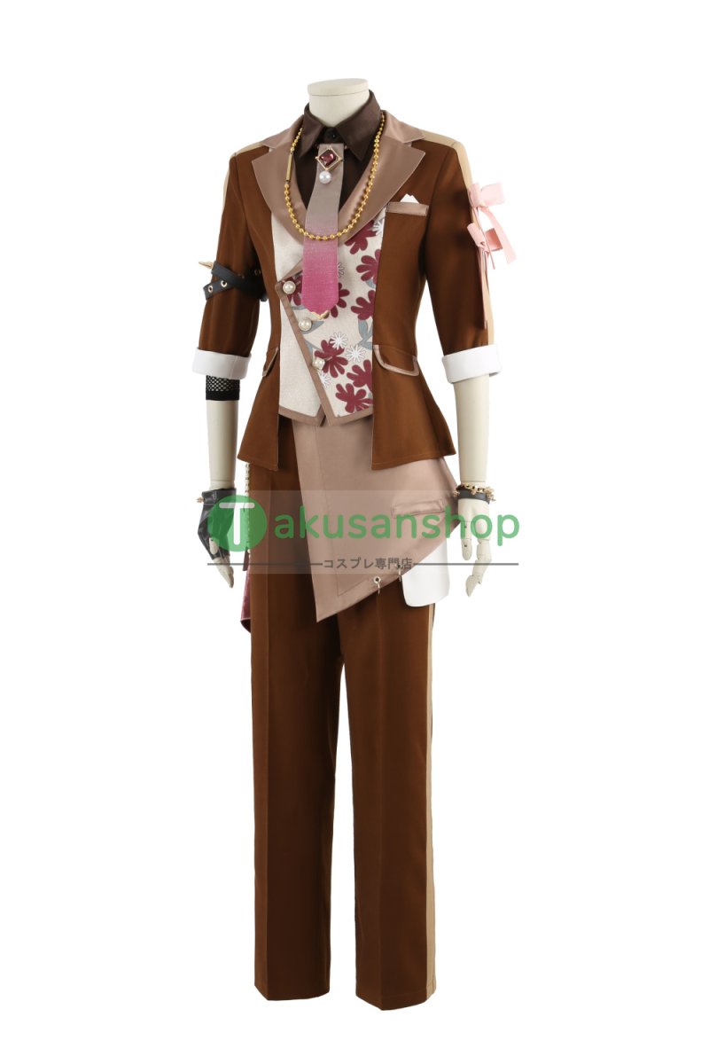 画像3: あんスタ あんさんぶるスターズ  バレンタインクロススカウト devoted to you PURE 天城一彩 神崎颯馬 三毛縞斑 風 コスチューム コスプレ衣装 オーダーメイド (3)