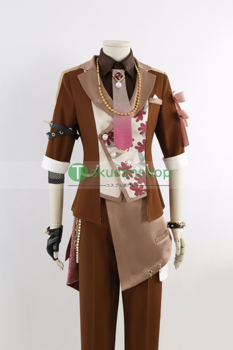 画像5: あんスタ あんさんぶるスターズ  バレンタインクロススカウト devoted to you PURE 天城一彩 神崎颯馬 三毛縞斑 風 コスチューム コスプレ衣装 オーダーメイド (5)