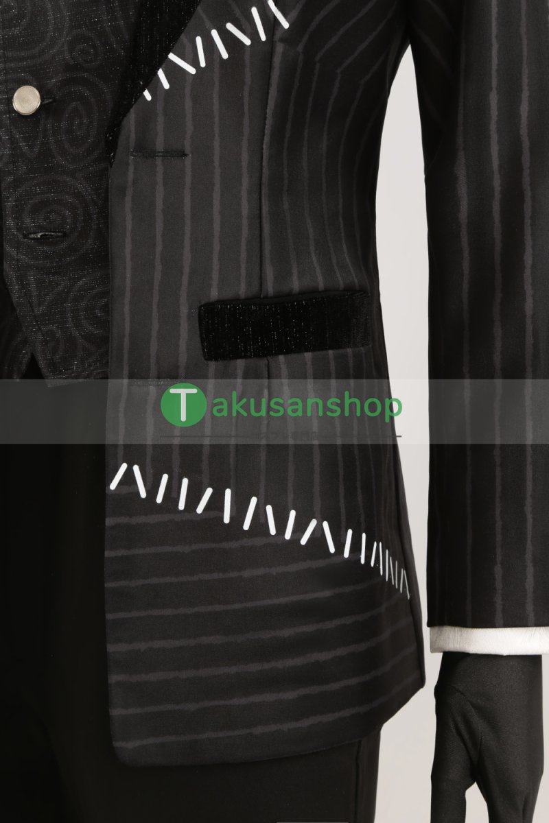 画像10: ツイステ ツイステッドワンダーランド  2024 ハロウィン  ナイトメアースーツ  トレイ Trey   風 コスチューム コスプレ衣装 オーダーメイド (10)