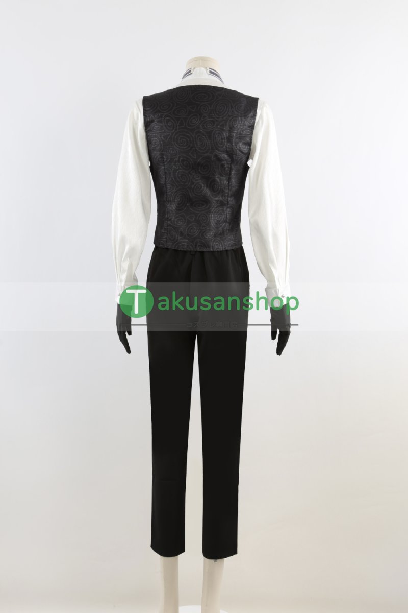 画像15: ツイステ ツイステッドワンダーランド  2024 ハロウィン  ナイトメアースーツ  トレイ Trey   風 コスチューム コスプレ衣装 オーダーメイド (15)