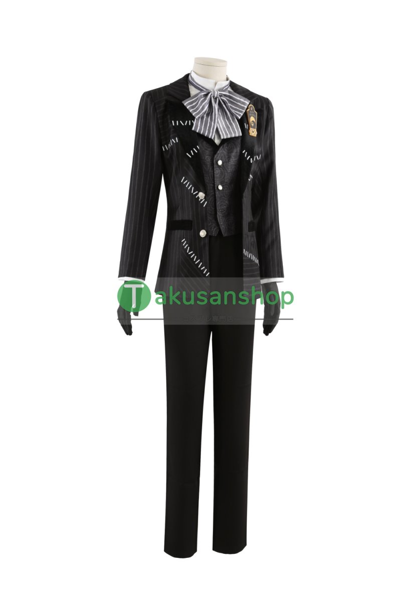 画像2: ツイステ ツイステッドワンダーランド  2024 ハロウィン  ナイトメアースーツ  トレイ Trey   風 コスチューム コスプレ衣装 オーダーメイド (2)