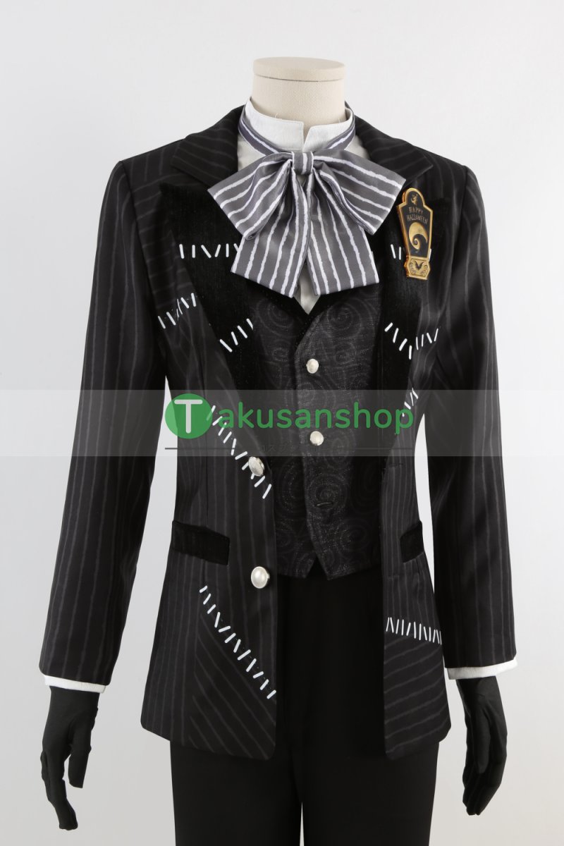 画像5: ツイステ ツイステッドワンダーランド  2024 ハロウィン  ナイトメアースーツ  トレイ Trey   風 コスチューム コスプレ衣装 オーダーメイド (5)