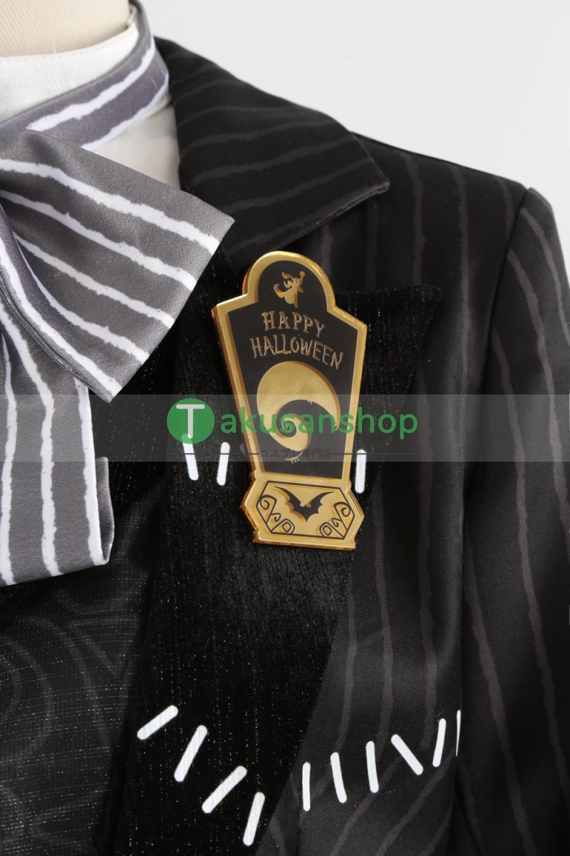 画像8: ツイステ ツイステッドワンダーランド  2024 ハロウィン  ナイトメアースーツ  トレイ Trey   風 コスチューム コスプレ衣装 オーダーメイド (8)