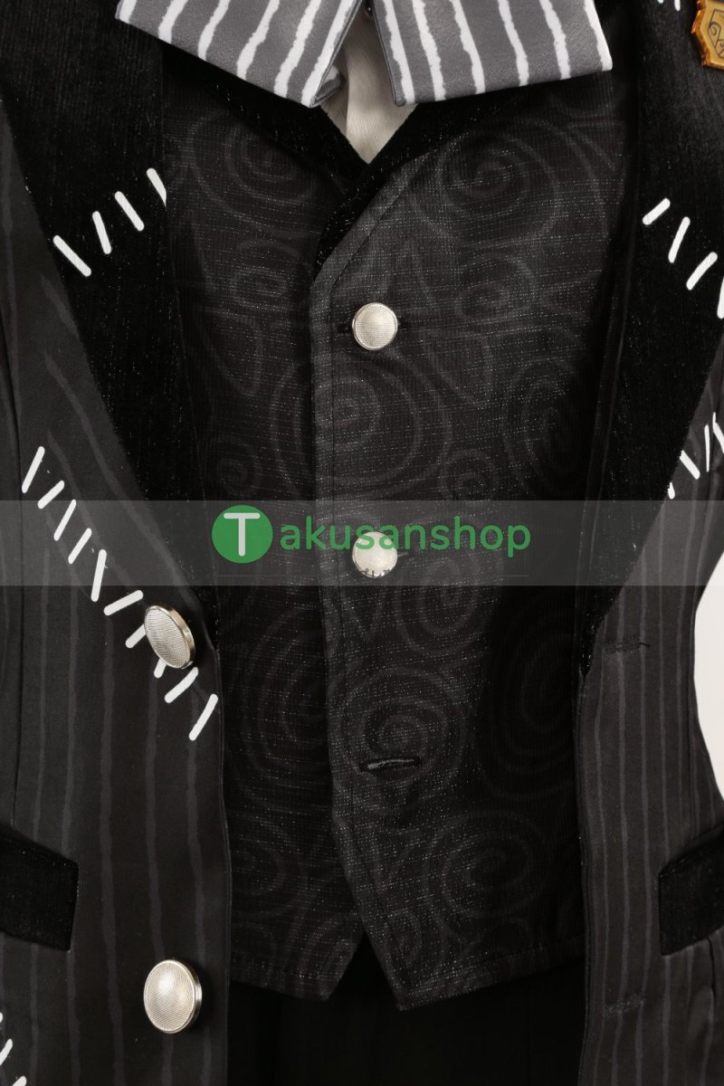 画像9: ツイステ ツイステッドワンダーランド  2024 ハロウィン  ナイトメアースーツ  トレイ Trey   風 コスチューム コスプレ衣装 オーダーメイド (9)