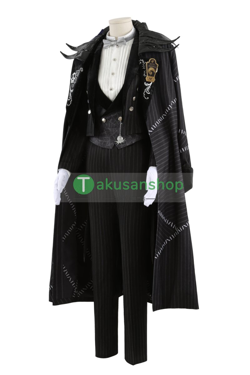 画像3: ツイステ ツイステッドワンダーランド  2024 ハロウィン  ナイトメアースーツ  レオナ Leona  風 コスチューム コスプレ衣装 オーダーメイド (3)