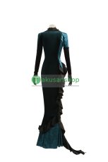 画像4: ツイステ ツイステッドワンダーランド ジェイド フロイドの母 ジョルジーナ  風 コスチューム コスプレ衣装 オーダーメイド (4)