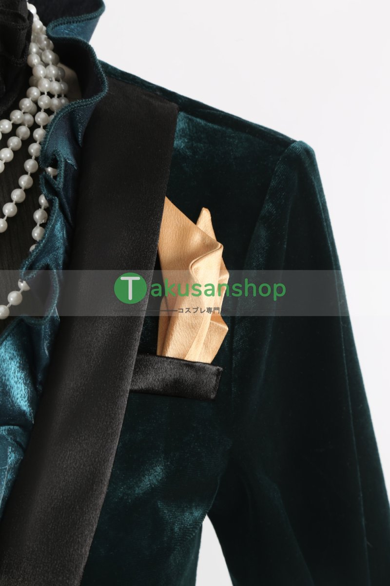 画像8: ツイステ ツイステッドワンダーランド ジェイド フロイドの母 ジョルジーナ  風 コスチューム コスプレ衣装 オーダーメイド (8)