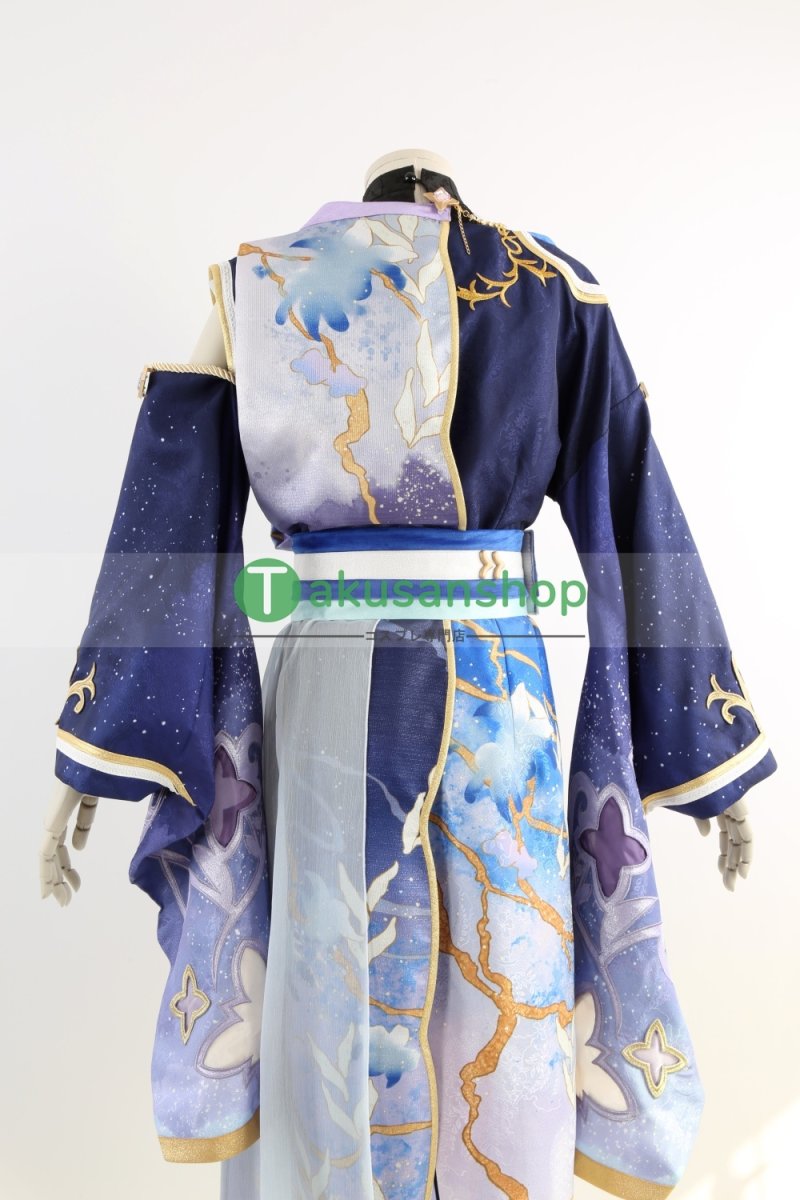 画像13: あんスタ あんさんぶるスターズ   君恋志願 瑠璃茉莉 ルリマツリ 明星スバル 瀬名泉 葵ゆうた 礼瀬マヨイ 深海奏汰 風 コスチューム コスプレ衣装 オーダーメイド (13)