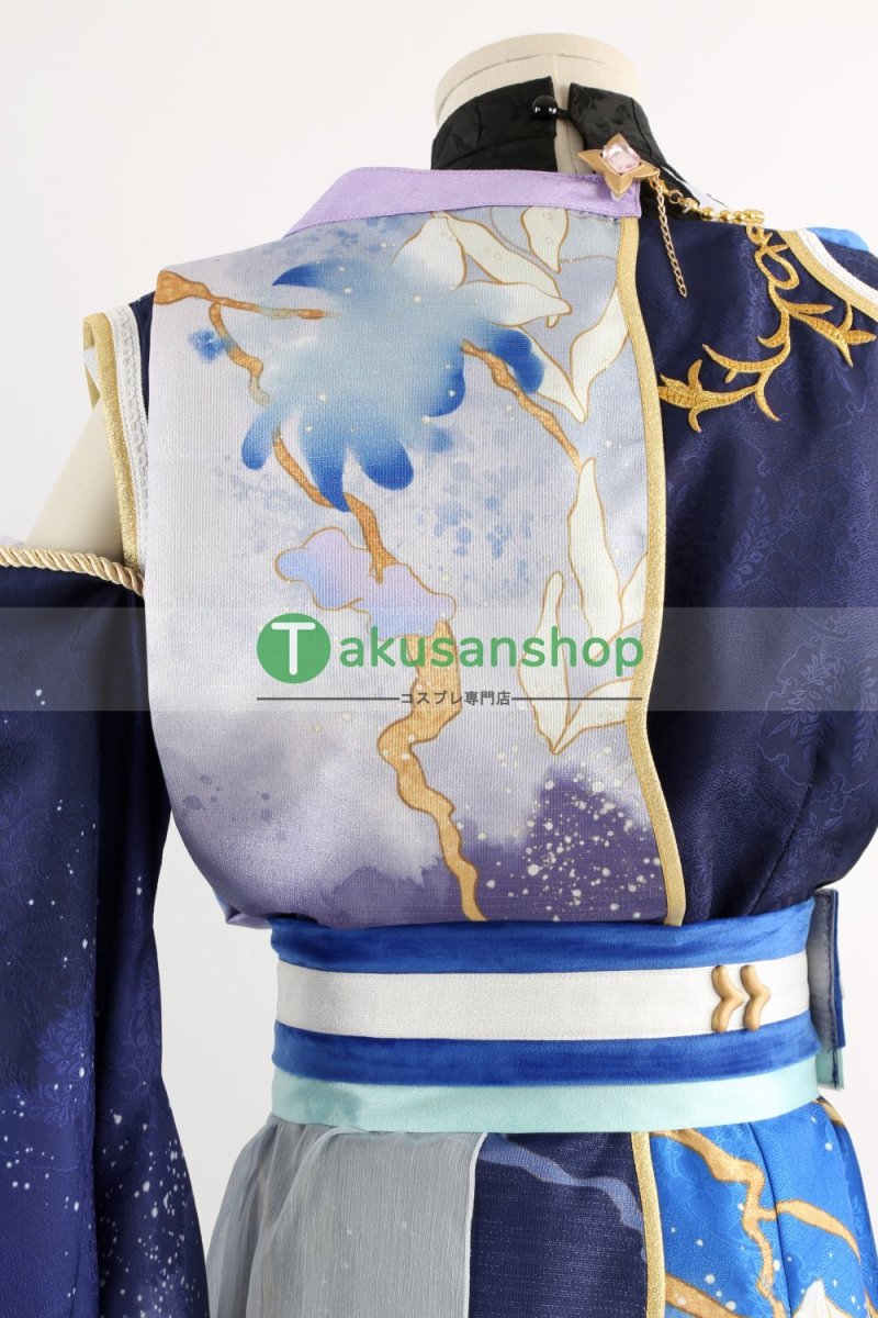 画像14: あんスタ あんさんぶるスターズ   君恋志願 瑠璃茉莉 ルリマツリ 明星スバル 瀬名泉 葵ゆうた 礼瀬マヨイ 深海奏汰 風 コスチューム コスプレ衣装 オーダーメイド (14)