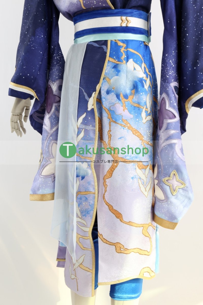 画像16: あんスタ あんさんぶるスターズ   君恋志願 瑠璃茉莉 ルリマツリ 明星スバル 瀬名泉 葵ゆうた 礼瀬マヨイ 深海奏汰 風 コスチューム コスプレ衣装 オーダーメイド (16)