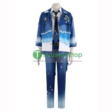 画像1: あんスタ あんさんぶるスターズ   十周年 Deep into you  Neptu  ネプトゥ 乙狩アドニス 神崎颯馬 遊木真 深海奏汰 月永レオ 青葉つむぎ 巴日和 風 コスチューム コスプレ衣装 オーダーメイド (1)