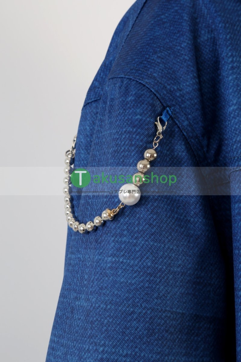 画像10: あんスタ あんさんぶるスターズ   十周年 Deep into you  Neptu  ネプトゥ 乙狩アドニス 神崎颯馬 遊木真 深海奏汰 月永レオ 青葉つむぎ 巴日和 風 コスチューム コスプレ衣装 オーダーメイド (10)