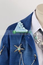 画像13: あんスタ あんさんぶるスターズ   十周年 Deep into you  Neptu  ネプトゥ 乙狩アドニス 神崎颯馬 遊木真 深海奏汰 月永レオ 青葉つむぎ 巴日和 風 コスチューム コスプレ衣装 オーダーメイド (13)