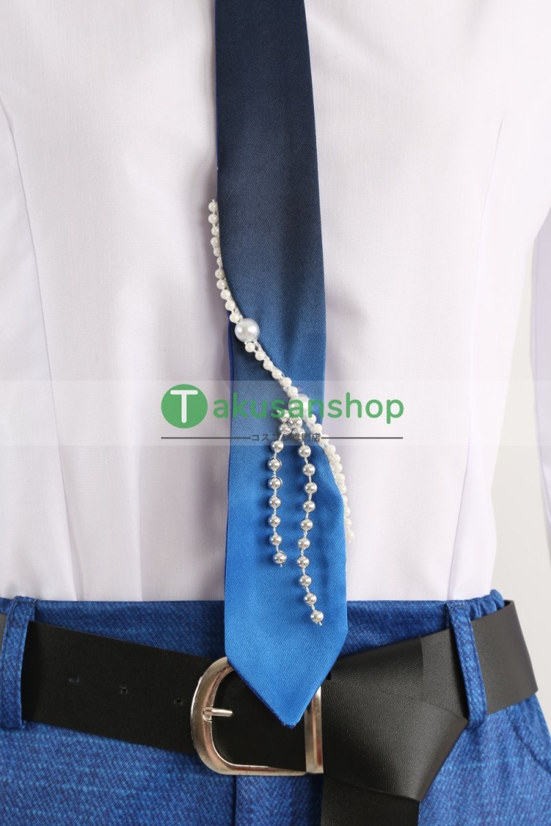 画像20: あんスタ あんさんぶるスターズ   十周年 Deep into you  Neptu  ネプトゥ 乙狩アドニス 神崎颯馬 遊木真 深海奏汰 月永レオ 青葉つむぎ 巴日和 風 コスチューム コスプレ衣装 オーダーメイド (20)