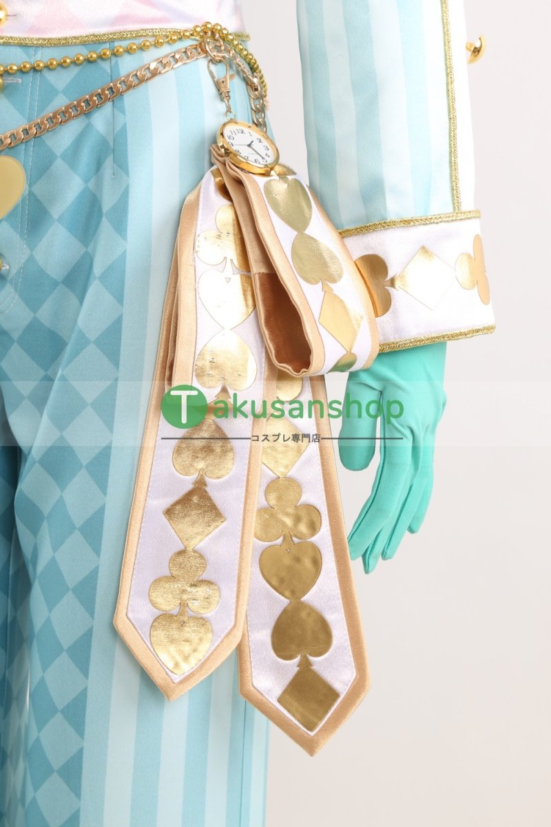 画像14: ツイステ ツイステッドワンダーランド 薔薇の王国のホワイトラビットフェス ラビット・ウェア  Floyd　フロイド  風 コスチューム コスプレ衣装 オーダーメイド (14)