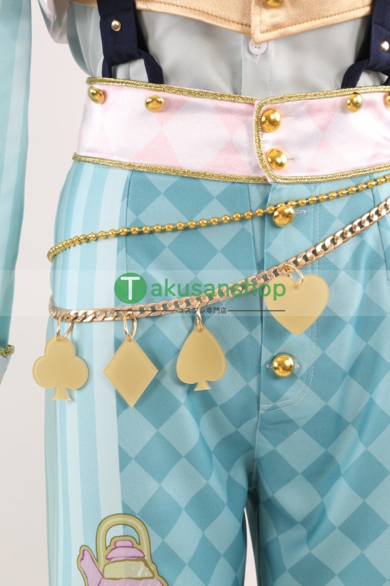 画像15: ツイステ ツイステッドワンダーランド 薔薇の王国のホワイトラビットフェス ラビット・ウェア  Floyd　フロイド  風 コスチューム コスプレ衣装 オーダーメイド (15)