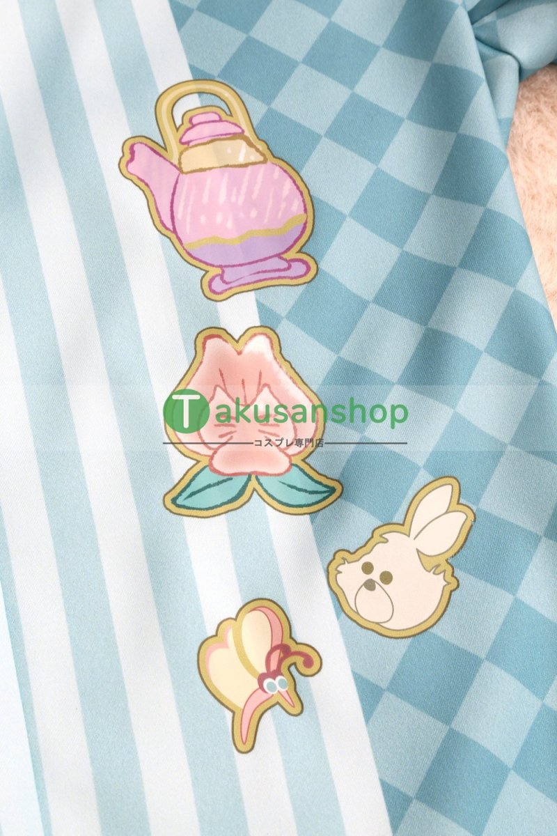 画像21: ツイステ ツイステッドワンダーランド 薔薇の王国のホワイトラビットフェス ラビット・ウェア  Floyd　フロイド  風 コスチューム コスプレ衣装 オーダーメイド (21)