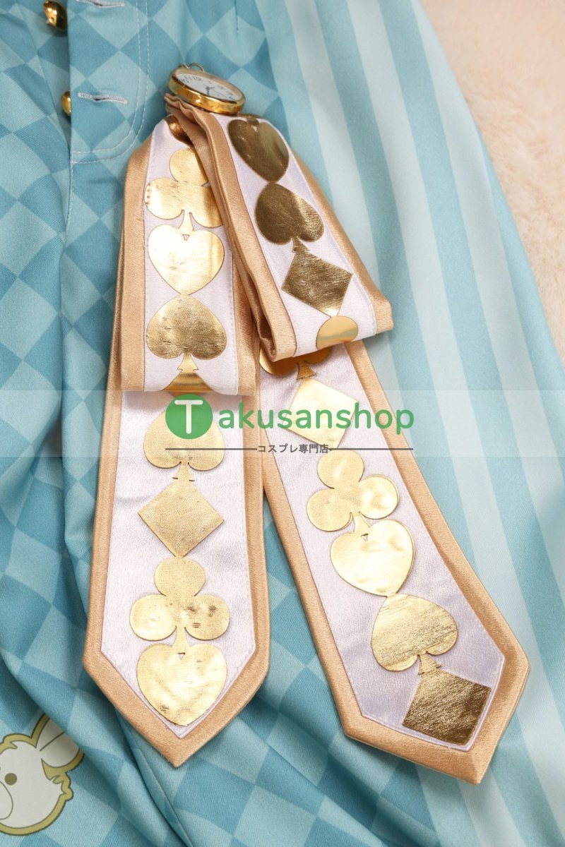 画像23: ツイステ ツイステッドワンダーランド 薔薇の王国のホワイトラビットフェス ラビット・ウェア  Floyd　フロイド  風 コスチューム コスプレ衣装 オーダーメイド (23)