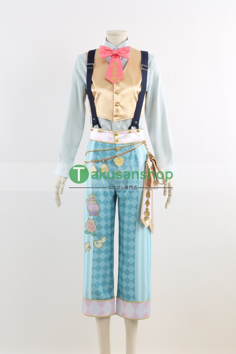 画像5: ツイステ ツイステッドワンダーランド 薔薇の王国のホワイトラビットフェス ラビット・ウェア  Floyd　フロイド  風 コスチューム コスプレ衣装 オーダーメイド (5)