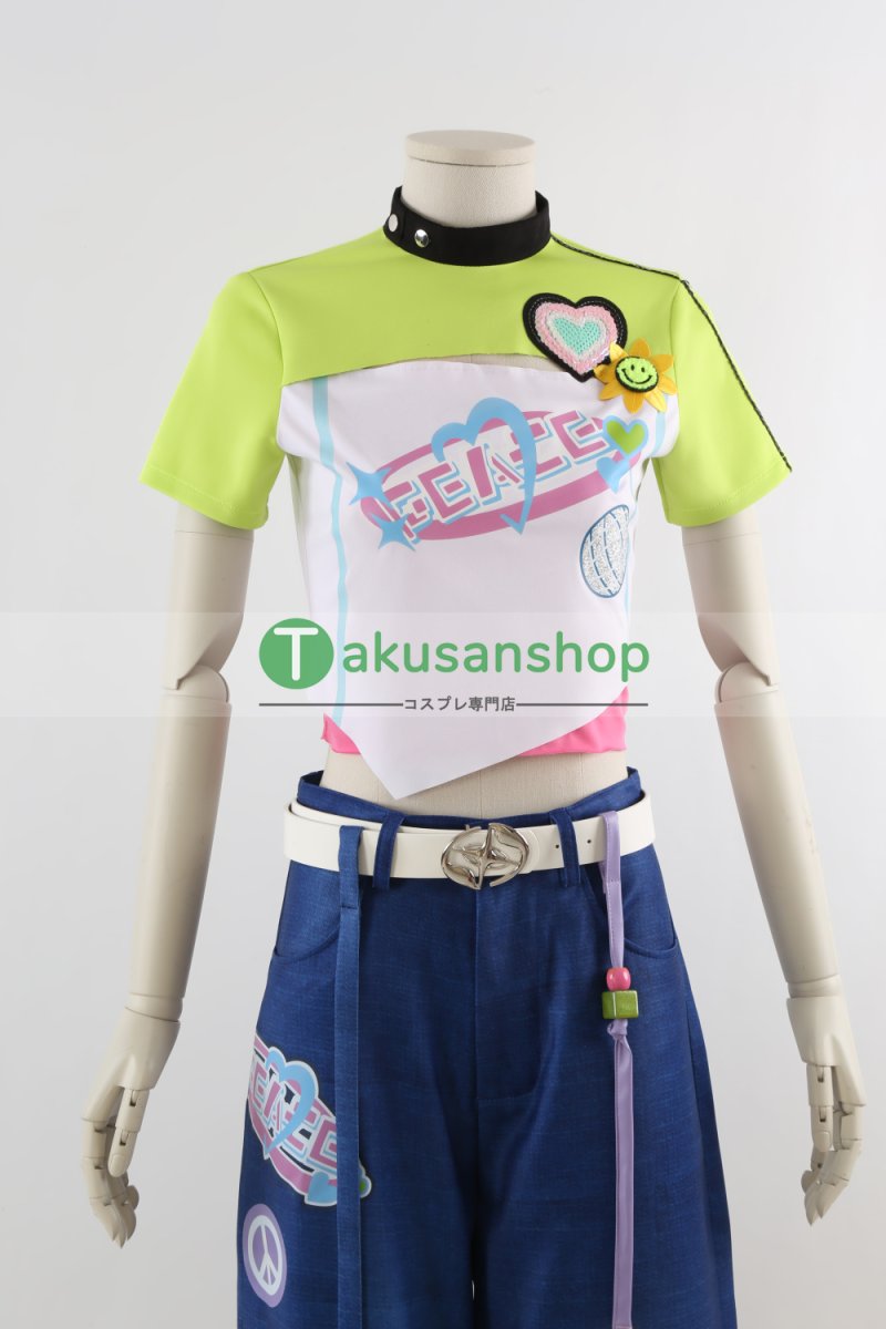 画像17: あんスタ あんさんぶるスターズ   十周年 PM6:∞ ピーエム・シックスむげんだい らびゅ&ピース伝説 日々樹渉 椎名ニキ 仁兎なずな 紫之創 三毛縞斑 ユメ 風 コスチューム コスプレ衣装 オーダーメイド (17)